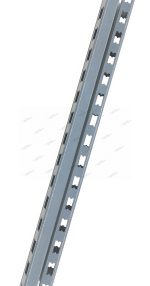 Стойка перфорированная 700 мм серая 7012 /OPTIMAL-NWS5/ (2шт) — изображение 2