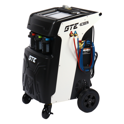 Установка для заправки автомобильных кондиционеров 22.4л автомат. с промывкой,подогревом баллона GTE