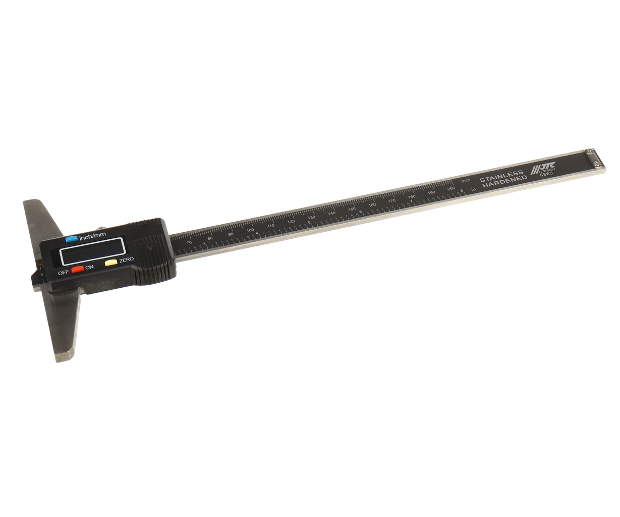890404-cggc0c Штангенглубиномер 200мм, шаг измерения 0,01мм цифровой JTC — изображение 1