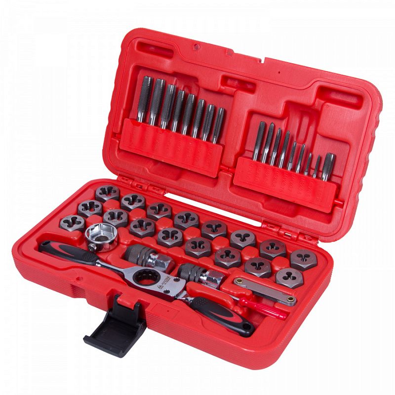 8hv70nwhm3xkeo7y9jjxjxlsvmeqkds2 Набор метчиков и плашек SK-5 1/8""-1/2"", кейс, 40 предметов — изображение 1