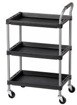 Тележка инструментальная, 3 пластиковые полки NORDBERG T12 — изображение 6