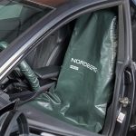 Комплект защитных накидок на сиденье и руль, серый NORDBERG NN56G — изображение 3