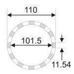 Съемник гайки задней оси 3/4” DR 101.5мм 12PT (MERCEDES) JTC — изображение 3