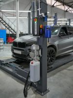 Подъемник 4-стоечный 5 т, c ручной траверсой 3 т N433, для сход-развала, электростопоры,380 В, серый NORDBERG 4450J_EG(M) — изображение 28