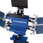 Стенд сход-развал 3D настенный, без колонны NORDBERG C802-C_синий — изображение 7