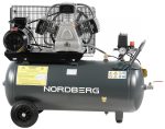 Компрессор поршневой с ременной передачей 380В, ресив. 100л, 580л/мин NORDBERG NCP100/580 — изображение 3