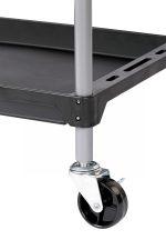 Тележка инструментальная, 3 пластиковые полки NORDBERG T12 — изображение 4