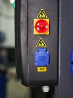 Подъемник 4-стоечный 5 т, c ручной траверсой 3 т N433, для сход-развала, электростопоры,380 В, серый NORDBERG 4450J_EG(M) — изображение 30