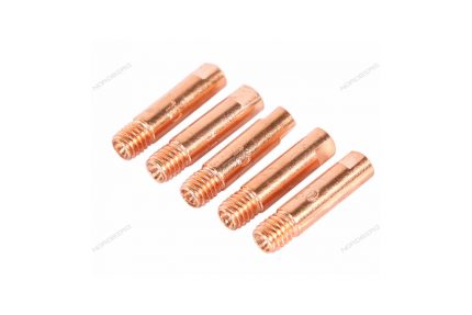 Сварочный наконечник для горелки MIG/MAG E-CU, M6x25, 1 мм, 5 шт. NORDBERG WMI-N10