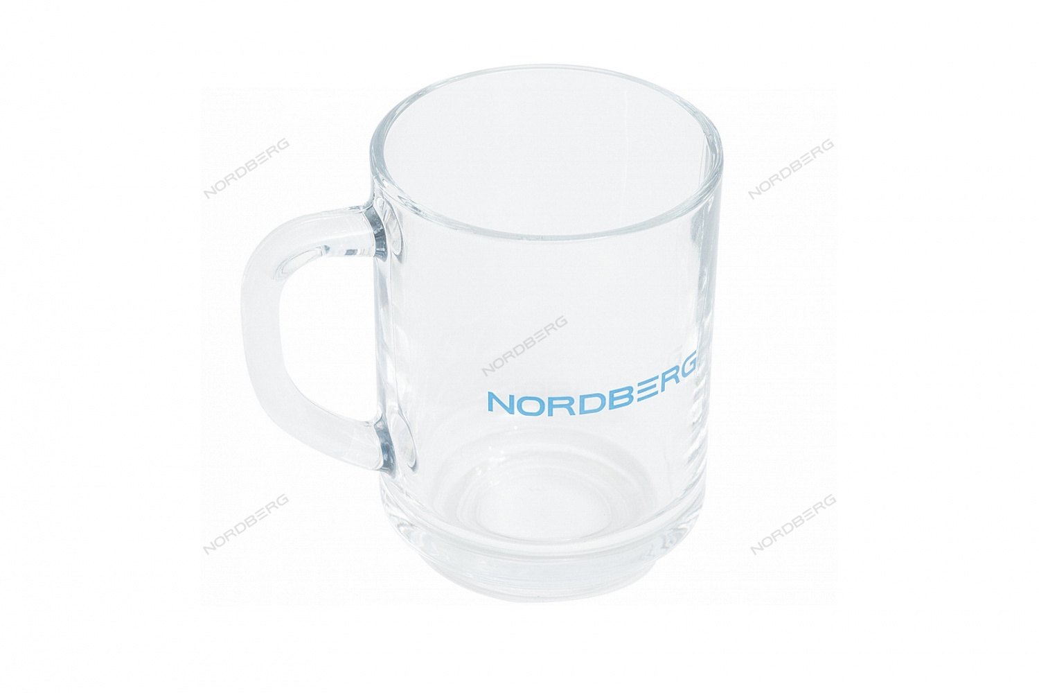 drbfe0kku4a068by9a5lcokzatq1rrf4 Кружка стеклянная прозрачная Nordberg — изображение 1