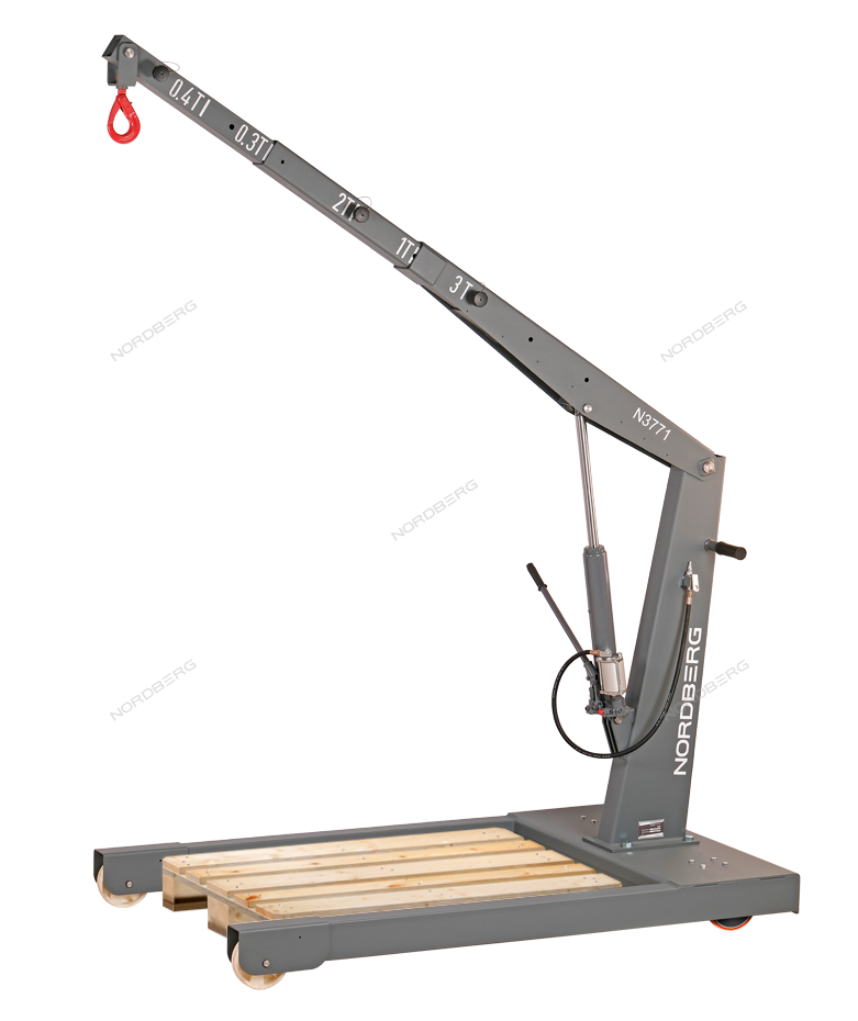 dxw0le9ejtsynp9yzpb13z26ri9xnpoa Кран пневмогидравлический грузовой, усиленный, 3 т, NORDBERG N3771 — изображение 1