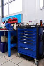 Тележка инструментальная, 6 выдвижных ящиков, синяя NORDBERG T6N(B) — изображение 12