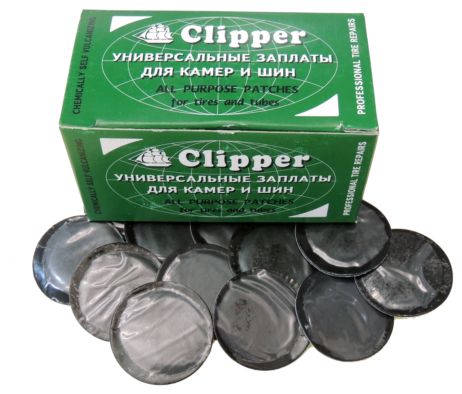 egqacj6e5v9mo5yhe0bb4a2rqshnlchr CLIPPER НАБОР ЗАПЛАТ B032 камерные 32мм (100шт.) — изображение 1