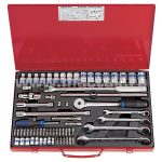 1/4”, 1/2” комплект  торцевых головок 7568MR