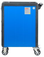 Тележка инструментальная, 5 выдвижных ящиков, с системой защиты от опрокидывания, синяя NORDBERG T5P(B) — изображение 4