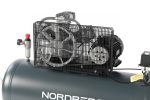 Компрессор поршневой с ременной передачей 380В, ресив. 200л, 580л/мин NORDBERG NCP200/580 — изображение 11