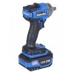 Гайковерт аккумуляторный, 1/2", 21 В, 500 Нм, 2 аккумулятора 4 A и зарядное устройство, в кейсе NORDBERG NE802K — изображение 8