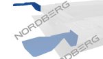 Кронштейн 150 10 000-01 (RAL 5005) для стенда C803 (для ножничного подъемника левый) — изображение 2