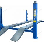 Подъемник четырехстоечный 5 т, без траверсы, для сход-развала, механическое снятие, синий NORDBERG 4450_MB