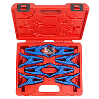 Набор заглушек для патрубков с металлическими наконечниками, кейс, 8 предметов МАСТАК 102-10001C