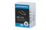 Скобы для термостеплера V-тип, 0,8 мм, 50 шт. NORDBERG WP4(V8) — изображение 3