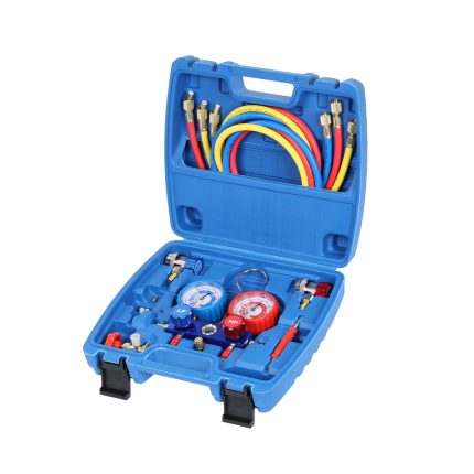 Коллектор манометрический со шлангами и муфтами в кейсе NORDBERG NFG31K