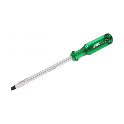 hwsrenpg00mym2cf7o3oznrbshz76dxe Отвертка шлицевая SL 8.0х150мм JTC-3711 — изображение 1