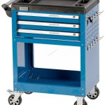 Тележка инструментальная, 3 выдвижных ящика, открытый отсек NORDBERG T4N