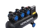 Компрессор безмасляный 380 В, ресивер 160 л, 750 л/мин NORDBERG NCEO160/750 — изображение 6