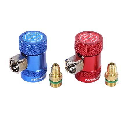Комплект муфт быстросъемных R134a низкого и высокого давления NORDBERG NFA2K