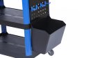 Тележка инструментальная, 3 пластиковые полки, синяя NORDBERG T3B — изображение 10