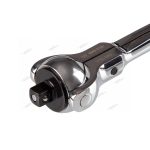 KINGTONY ТРЕЩОТКА 3752-09G с поворотной головой 72 зубца 3/8" 230мм — изображение 4
