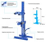 Стяжка пружин гидравлическая, 1 т NORDBERG N31SC1 — изображение 3