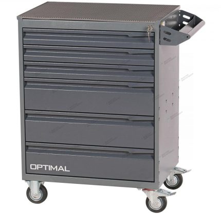Тележка инструментальная, 6 выдвижных ящиков OPTIMAL NT216