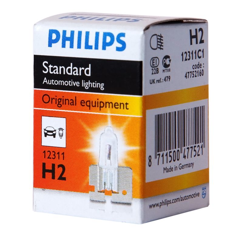 lf-00001426_1.resize1 Автолампа H2 (55) X511 12V PHILIPS /1/10/100 — изображение 1