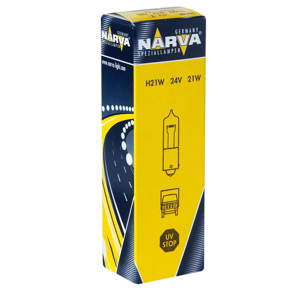 m0001008008_1.resize1 Автолампа T21W (BAY9s) HALOGEN 24V NARVA /10/200 — изображение 1