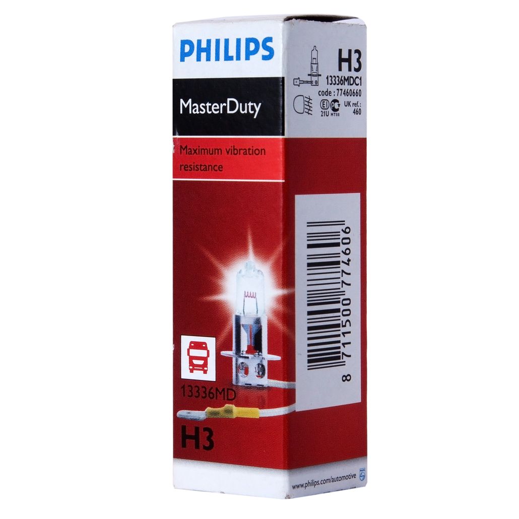 m0001010738_2.resize1 Автолампа H3 (70) PK22s MasterDuty 24V PHILIPS /1/10/100 HIT (замена P-13336HD) — изображение 1