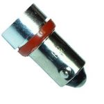 Автолампа T20W (BA9s) SMD LED+50% SUPER BRIGHT RED 60лм   12V MEGAPOWER /10 /100 /1000 — изображение 2