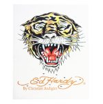 Наклейка EH-00227 "TIGER" 18х23см со стразами ED HARDY (США) /1/48 — изображение 2