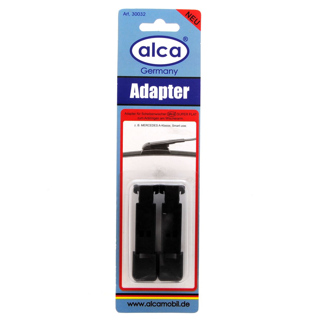 m0001015098_1.resize1 Адаптер для щеток стеклоочистителя AL-300320 (2 шт.) Pinch Tab (MERCEDES A,SMART) ALCA /1/250 — изображение 1