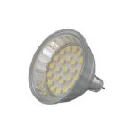 Лампа светодиодная LM-0217-MR16 WARM WHITE 24 SMD LED 2W=20W угол освещения 120° (45мм, Ø50мм) 12V MEGA LIGHTING /1/20/100 — изображение 3