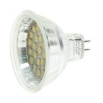 Лампа светодиодная LM-0216-MR16 WARM WHITE 24 SMD LED 2W=20W угол освещения 120° (49мм, Ø50мм) 170-240V MEGA LIGHTING /1/20/100 — изображение 2