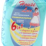 Салфетки влажные HL-48261 "HOUSE LUX" 6в1 универсальные антибактериальные (25х12см) в мягкой упаковке (80шт) АВАНГАРД /1/20