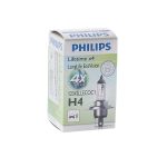 Автолампа H4 (60/55) P43t-38 LongLife EcoVision 12V PHILIPS /1/10