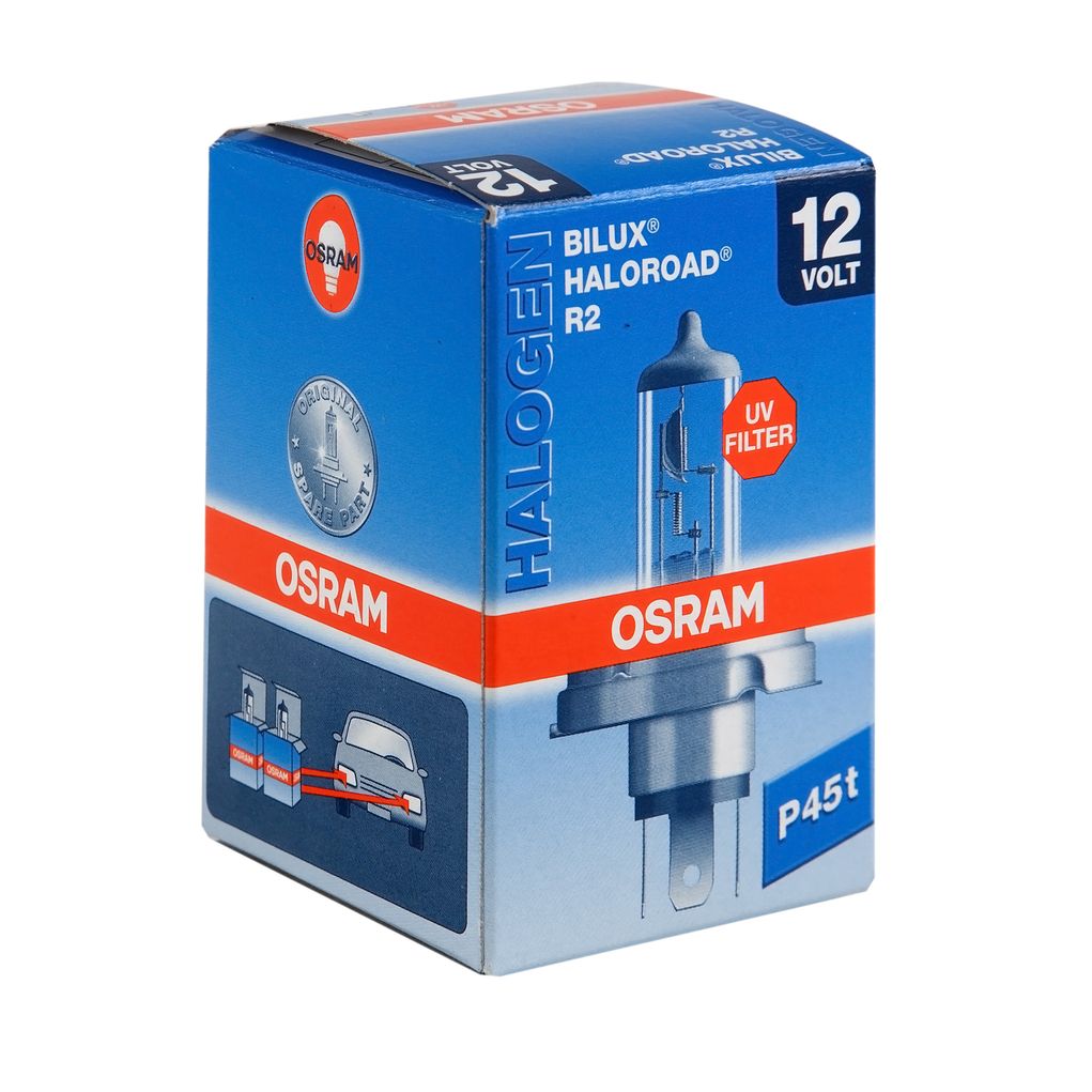 m0001016897_1.resize1 Автолампа R2 (45/40) P45t-41 HALOGEN 12V OSRAM /10/100 — изображение 1