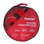 Провода для прикуривания M-30030 300A 3м (медь, морозостойкие) в сумке MEGAPOWER /1/20 — изображение 3