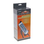 Держатель телефона PH-5041 BLACK (коммуникатор, GPS и др.) 360° 90-120мм в гнездо прикуривателя с USB 12V АВТОСТОП /1/42 — изображение 2