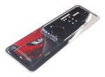 Рамка для номерного знака AB-029 (АВ-029) нержавеющая сталь без надписи /1/30 — изображение 2
