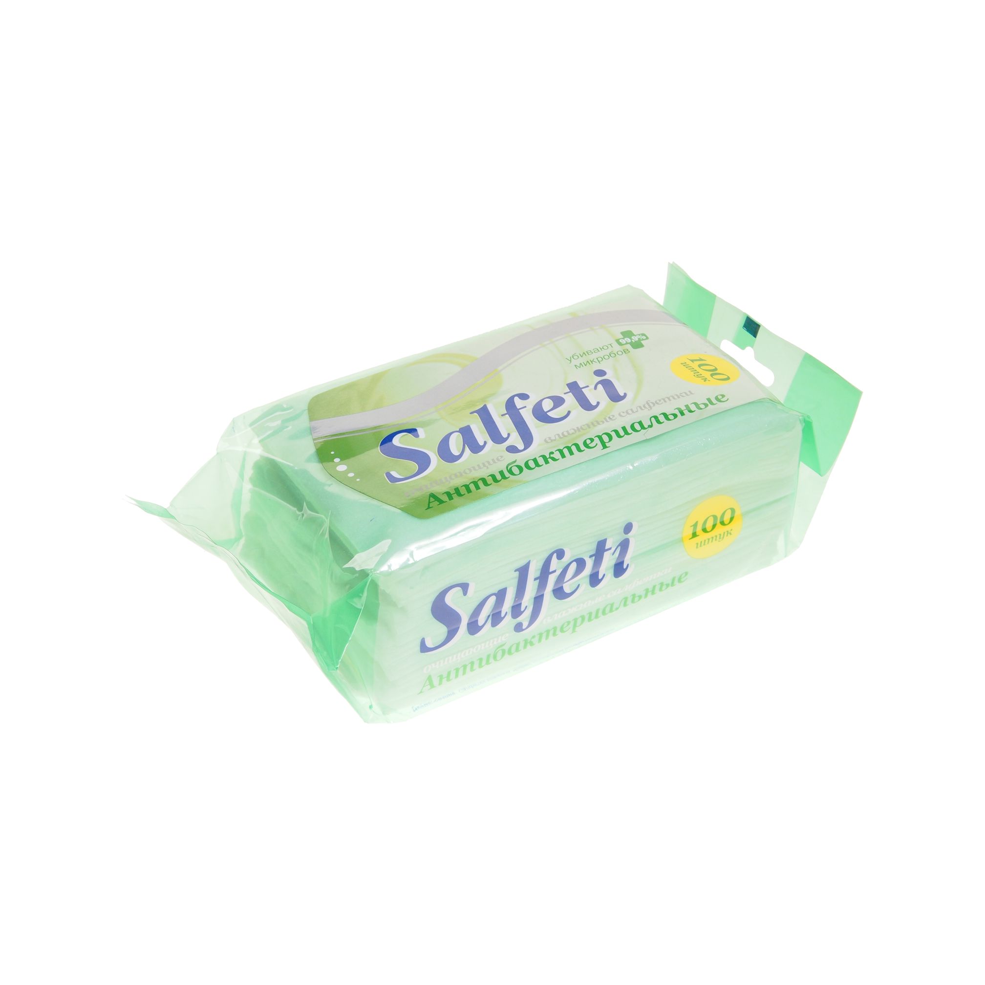 m0001023439_1.resize1 Салфетки влажные SF-48839 "SALFETI" антибактериальные (20х15см) в мягкой упаковке (100шт) АВАНГАРД /1/16 — изображение 1