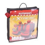 Чехлы на сиденье EXTREME XTR-803 BLACK/RED велюр сетка (8шт) AUTOPROFI /1/5